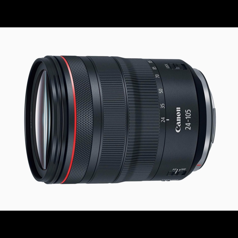 Canon EF 24-105mm f/4L IS USM Lens, Black
